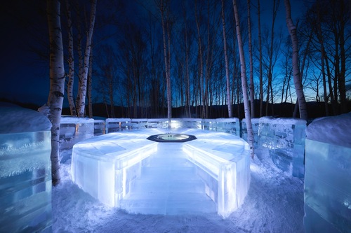 【Hoshino Resorts TOMAMU】Ice Bathtub In Ice Hotel