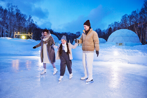 【Hoshino Resorts TOMAMU】Ice Skate2