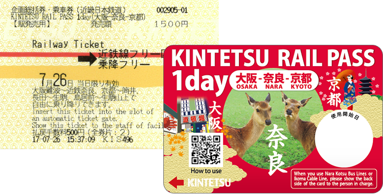 Kintetsu 1day Pass