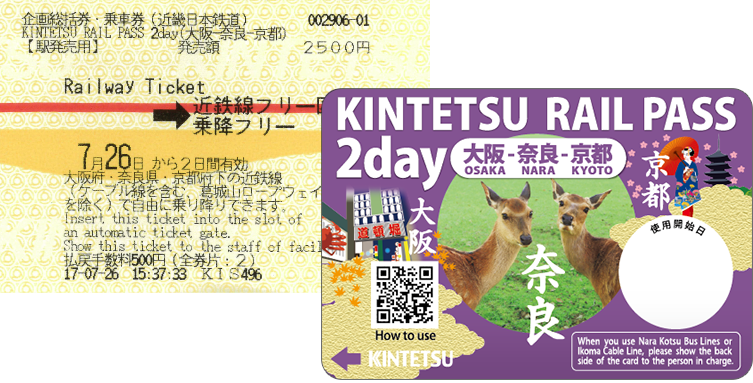 Kintetsu 2days Pass