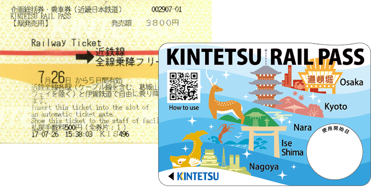 Kintetsu 5days Pass