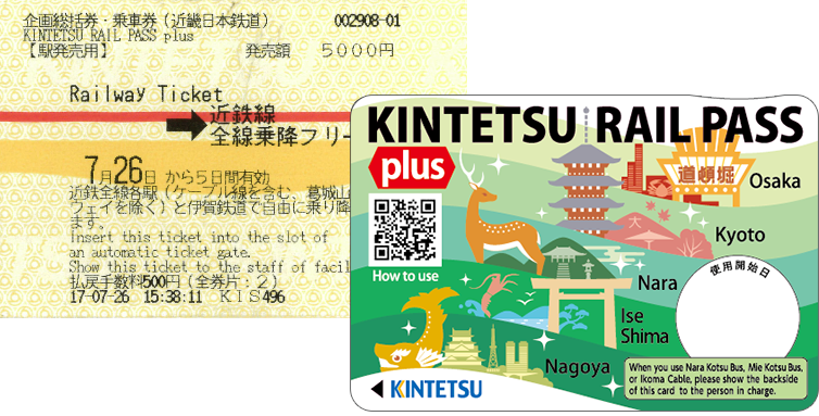 Kintetsu 5days Plus Pass