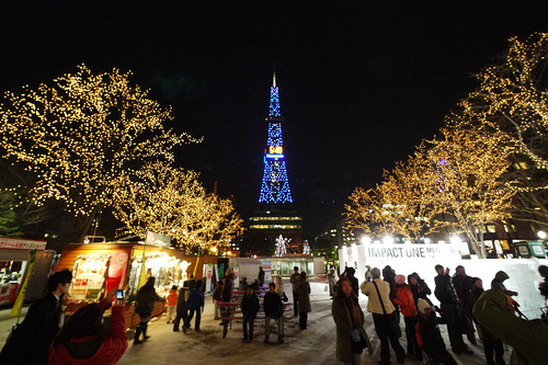 Sapporo Tower Night