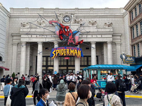 Spiderman Universal Studio Japan 2