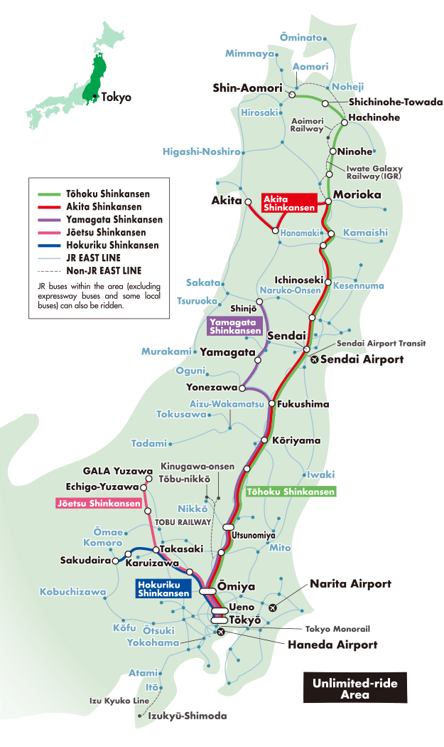 map tohoku